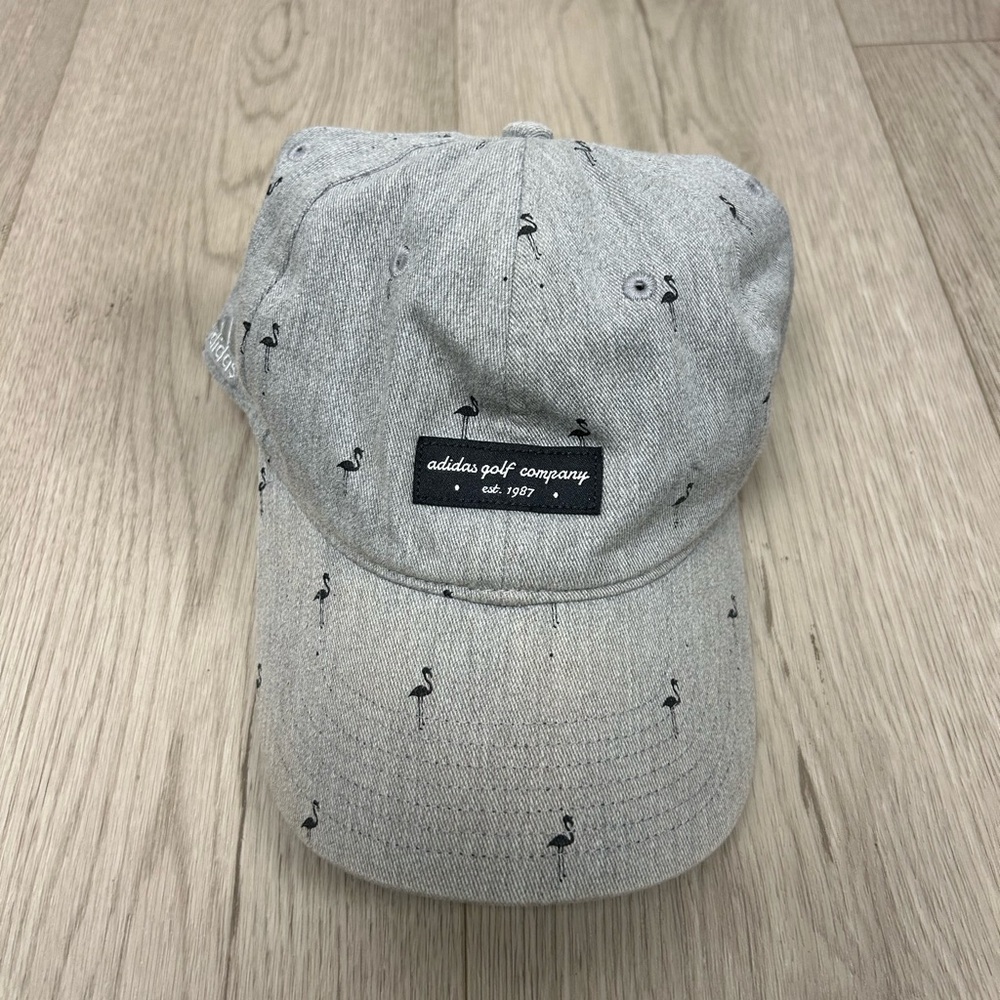 Adidas Golf Company Grey‎ with Black Flamingo’s SnapBack Hat